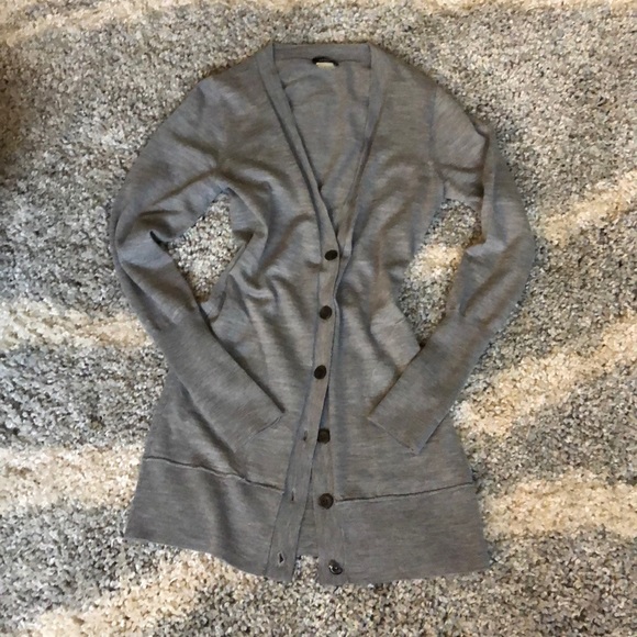 J. Crew Sweaters Jcrew Merino Wool Cardigan Poshmark